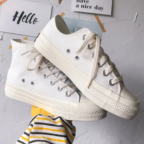 여자 흰스니커즈 하이탑 발목 신발 대학생 흰색 슈즈 단화운동화 슬랙스단화 여자신발운동화