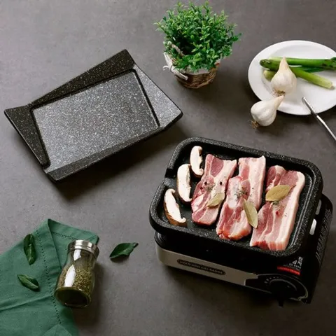 굿띵샵 고기불판 삼겹살불판 고기판 1인불판 미니불판 고기불판 불판 삼겹살불판 1인화로