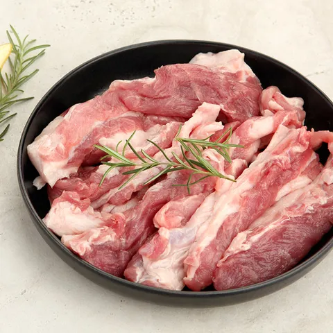 [제주양돈 제주 흑돼지 뒷고기(잡육) 1kg(500g x 2팩) / 구이용, 찌개용