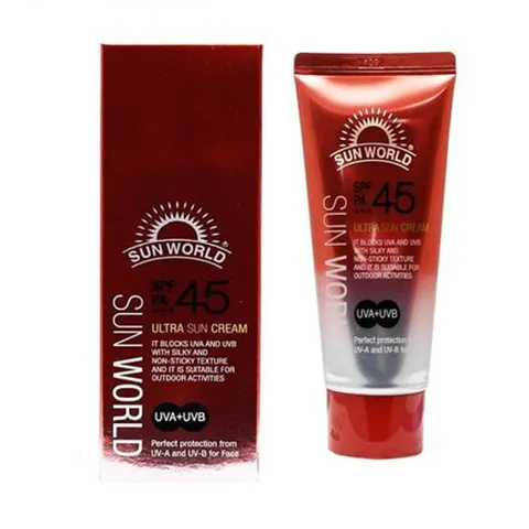 썬월드 선크림 자외선차단제 보습 썬크림 100ml