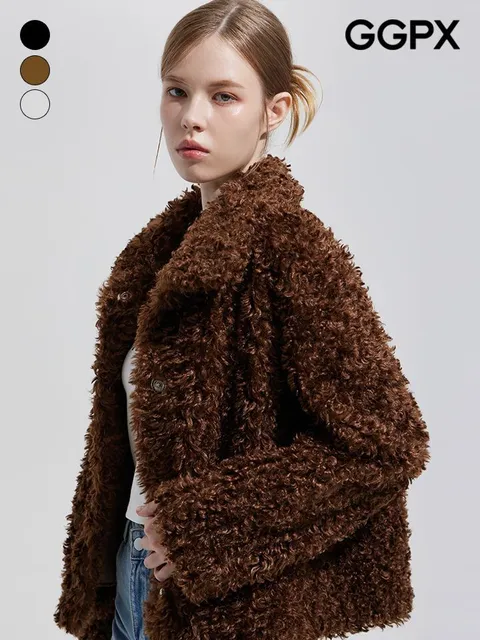 카라 푸들 퍼 자켓 (GPAJK013F)