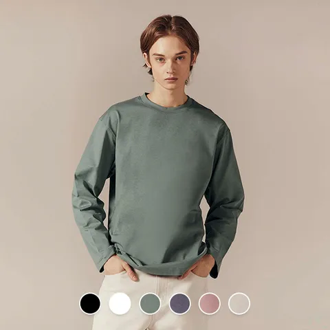 023502 헤비코튼 긴팔 티셔츠