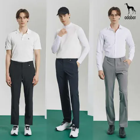 B (38한정) 2+1 에어라이트 일자핏 팬츠 남성 3종세트