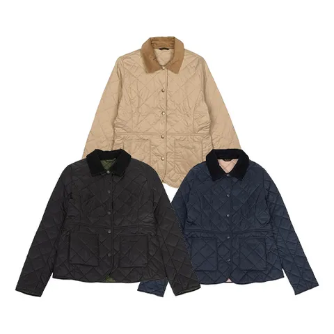 여성 퀼팅 자켓 LQU1012BK91