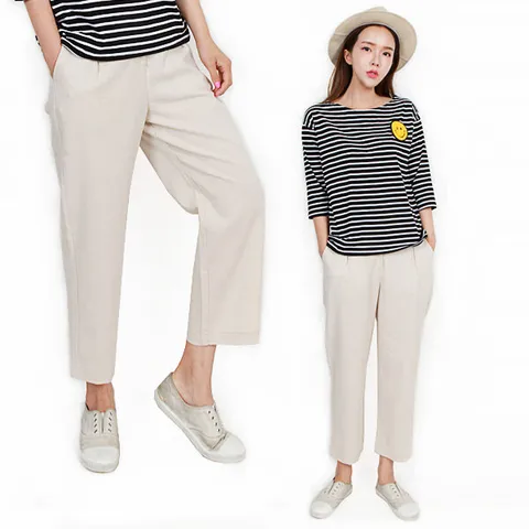 (BC)1806린넨통바지