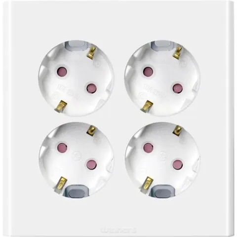 위너스 매입콘센트(위너) 매입4구(보조대 포함) 5EA 자재