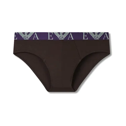[롯데백화점][엠포리오 아르마니 언더웨어]남성 빅 로고 밴딩 코튼 브리프 삼각팬티 (0815311300)