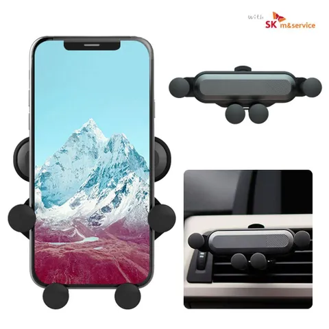 거치대 SK-C10 송풍구 블랙 차량용 스마트폰