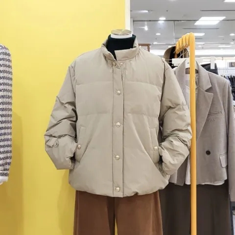 DP01 스탠다드 구스 숏 패딩 L244UJDB02 (23502473)