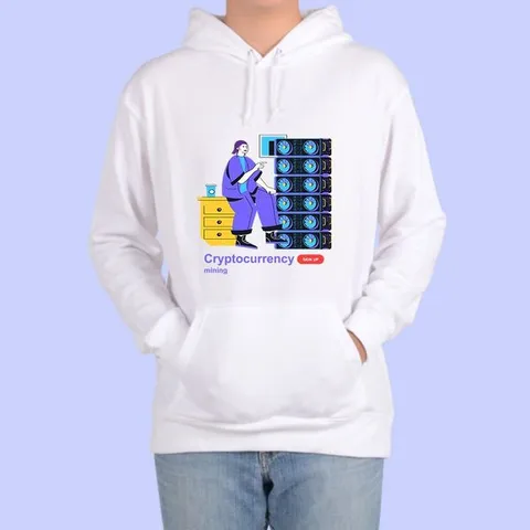 [하프클럽]  헤비후드티 전색상 무역 가상화폐 비트코인 c 그림