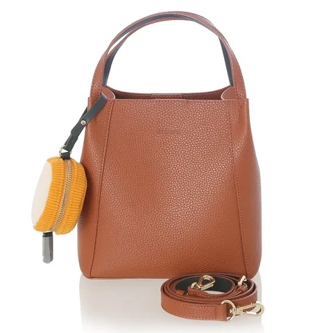 에스콰이아 22FW 신상 경량 양면 가죽 마카롱 버킷 토트 크로스백 ECBFHB642CO 428515