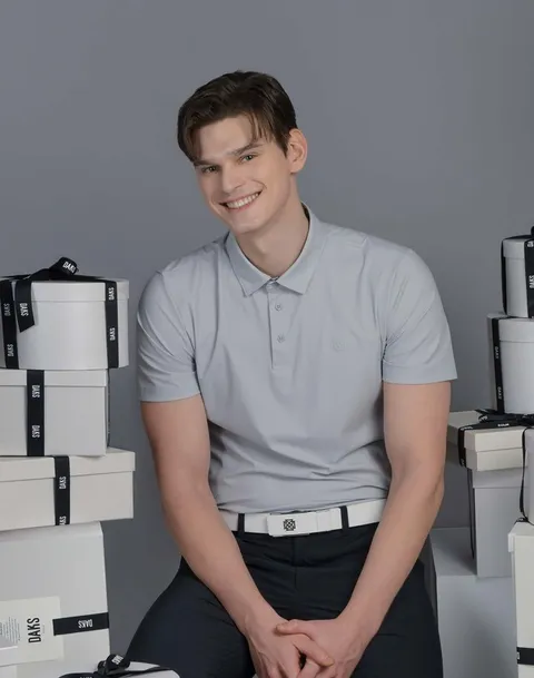 골프 [[25SS]] DGTS5B903G2 [선물BEST] 그레이 냉감 에어홀 반팔 카라티