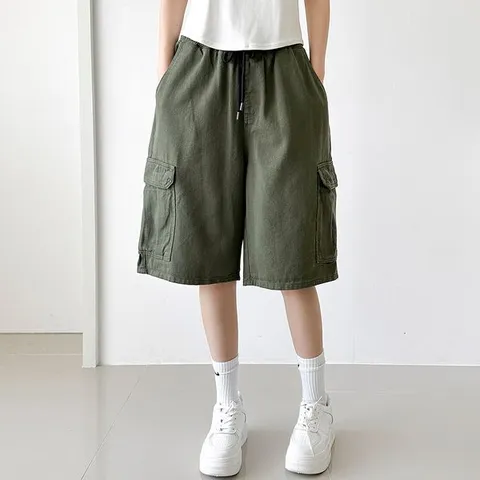 [하프클럽/코디제이]310 면 카고 반바지