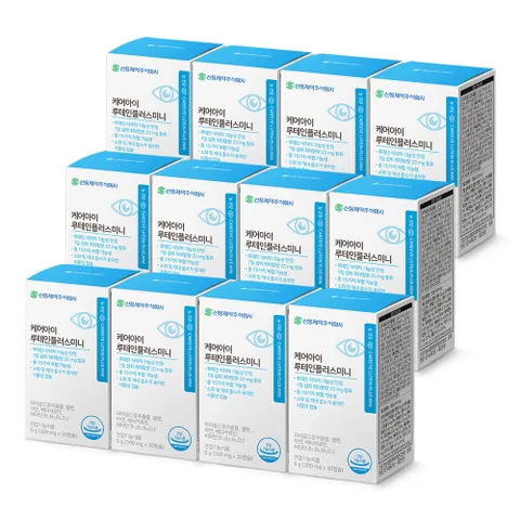 신풍제약 케어아이 루테인 플러스 미니 식물성캡슐 (300mg x 30캡슐) x 12박스