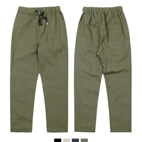 린넨밴딩바지 린넨 남자여름바지 남자린넨바지 남 면바지  린넨바지  린넨팬츠  스판바지