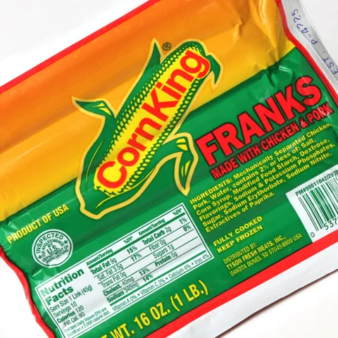 [글로벌푸드]콘킹 후랑크 저염 소시지 454g / 부대찌개