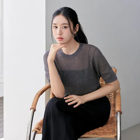 [최초가69,900원]25SS 프렌치 린넨 펄니트 3종