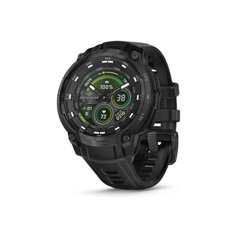 인스팅트 크로스오버 아몰레드 택티컬 블랙 멀티스포츠 GPS 스마트워치