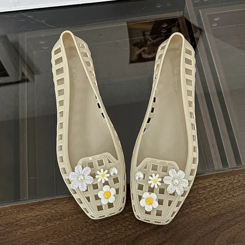 여자 젤리슈즈 여름 레인슈즈