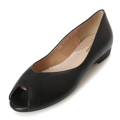 편한 여성컴포트구두 샌들 355C 블랙 2.5CM