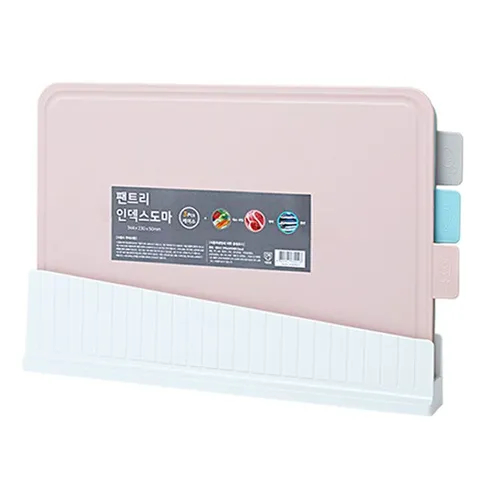 에이치플러스몰 팬트리 인덱스도마 3P 세트 재료별도마 도마세트 위생도마 분류형도마 커팅보드