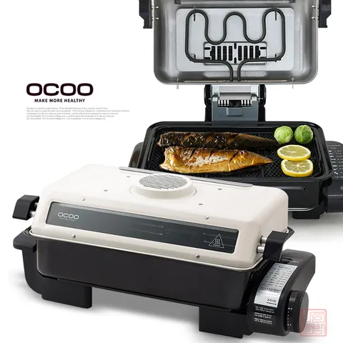 상하 이중열선 전기 양면 생선그릴 바베큐 생선구이기 전기팬 전기그릴 삼겹살구이기