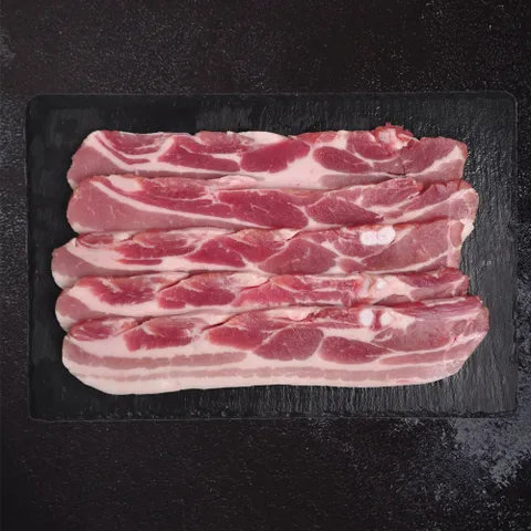 [냉동] 수입 삼겹살 500g 슬라이스/통/4등분