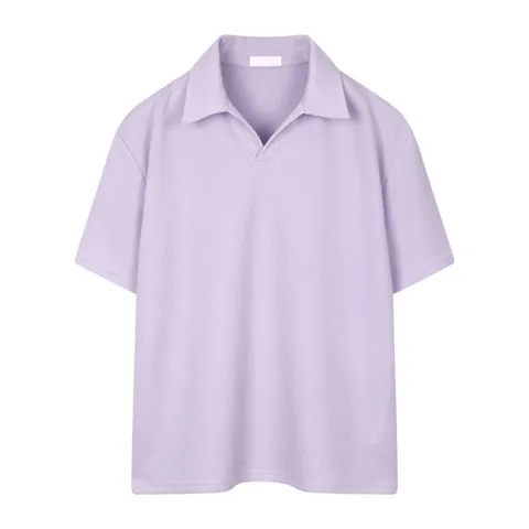 [하프클럽] 데일리 반팔 카라 니트 HA-1923 TWOC1013