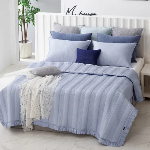 프리미엄 풍기인견 워싱 이불패드세트 S/Q/K