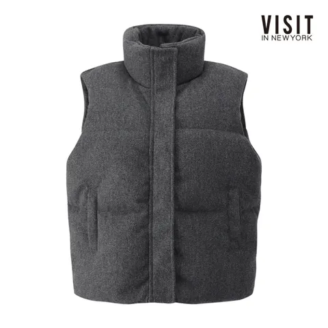 [롯데백화점]캐주얼 하이넥 패딩 베스트 V5BVE03