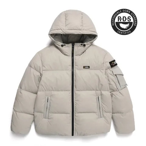 [택가 35.9만]공용 골든몰 숏기장 구스 후디 다운 N244UDW120