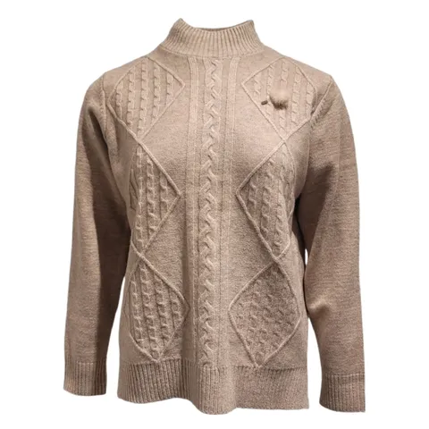 [롯데백화점][멜본]꽈배기조직니트_STKA26173