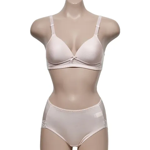속옷 A컵 여성 패션 브라 팬티 인견 풍기 여자 세트 순면 데일리