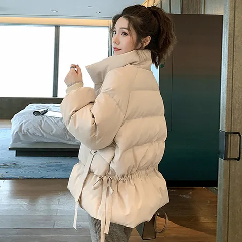 모리카 스트링 패딩 점퍼