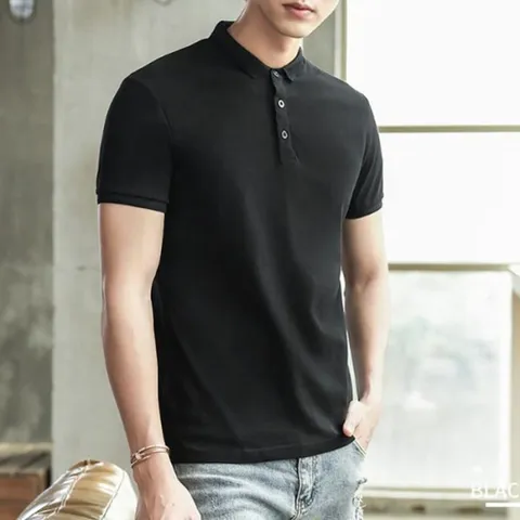 남성 카라티 반팔티셔츠 무지카라 기본셔츠 (15550073)