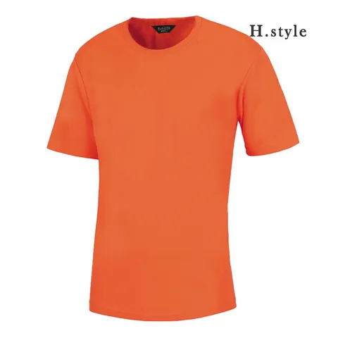 H스타일KHKRT-433형광쿨론PKG라운드반팔티/여름/반팔티셔츠/등산복/쿨소재