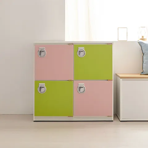 [히트가구] H61231 2단 4칸 개인 사물함 800 5colors