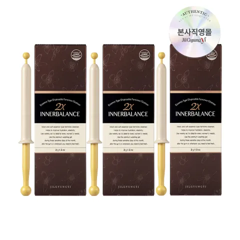여성청결제 고농축 에센스 2X 이너밸런스(3개입)*3 | 탄력 보습 고영양 스페셜 에센스 케어