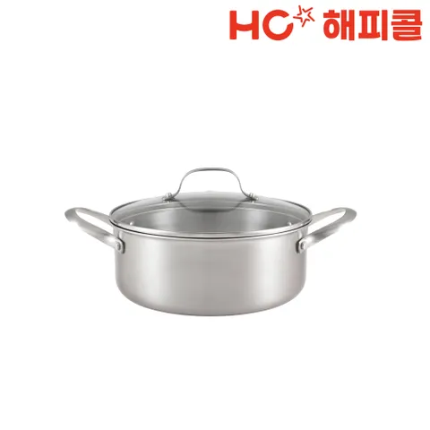 [본사직영] HC 스테이 통3중 IH 스텐 캐서롤 2p 세트 (양손24/뚜24)