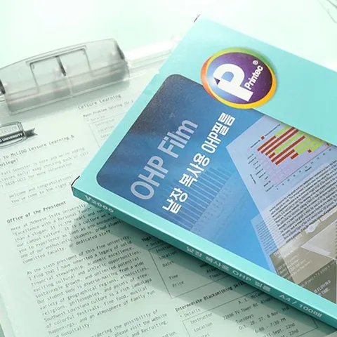 A4 20매 낱장복사기용 필름 V2000 OHP필름 OHP 프린