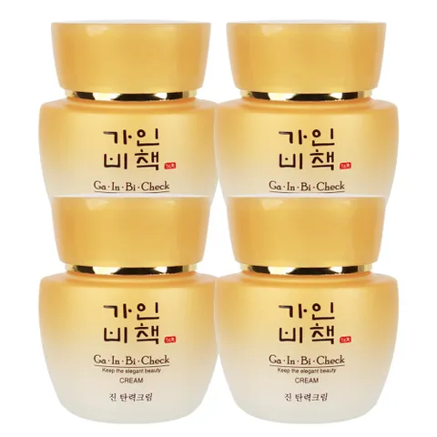 4개  진 탄력크림 60ml /엑소좀 영양보습 주름개선 기능성