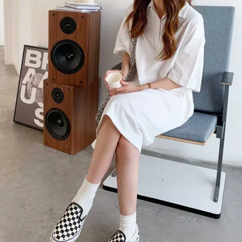 패션 데일리 신학기 여름 스타일 캐주얼 여행룩  셔츠형  원피스  신학기  패션  여행룩