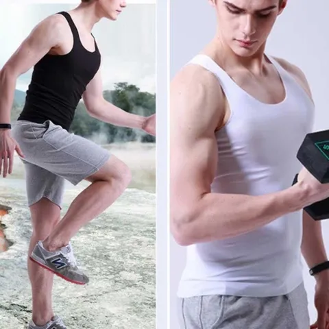 [M7] 남자 티셔츠 남방 내의 슬리브리스 웨어 민소매