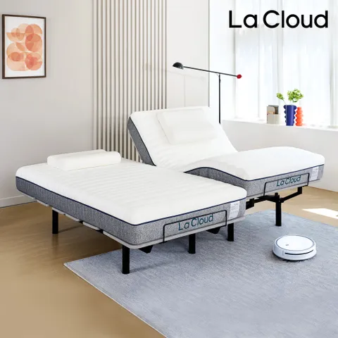 라클라우드 모션베드 EZ모션 + 천연라텍스 매트리스 SS20cm / 전동침대 모션베드 (슈퍼싱글)
