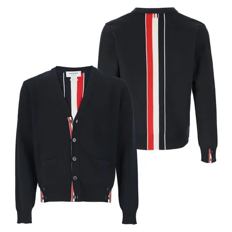 RWB 스트라이프 스티치 울 가디건 MKC324A Y1002 415