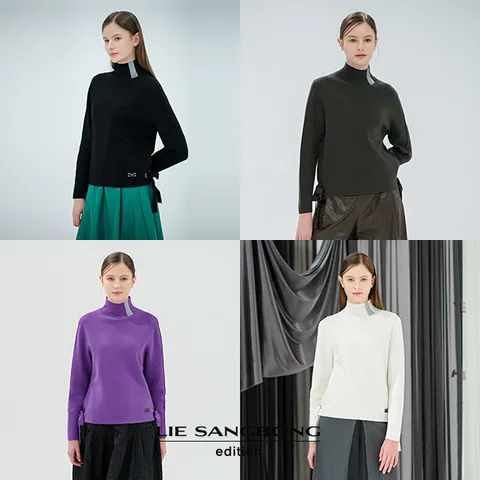 아일렛 하이넥 니트 1종