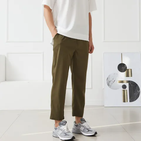 [브리치] 더제이엘 / 남자 여름 냉장고 팬츠 구김없는 밴딩 9부 슬랙스