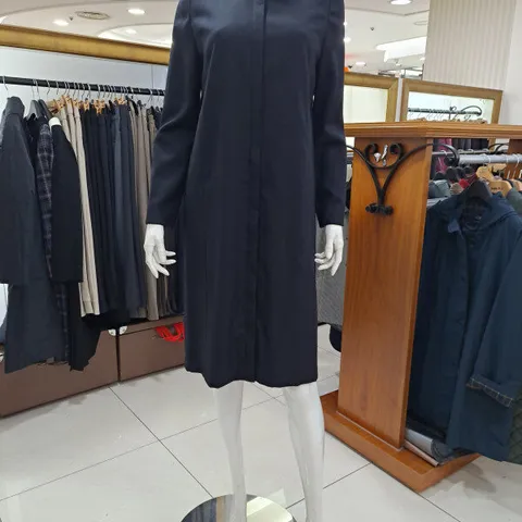 스칼럽  카라  원피스