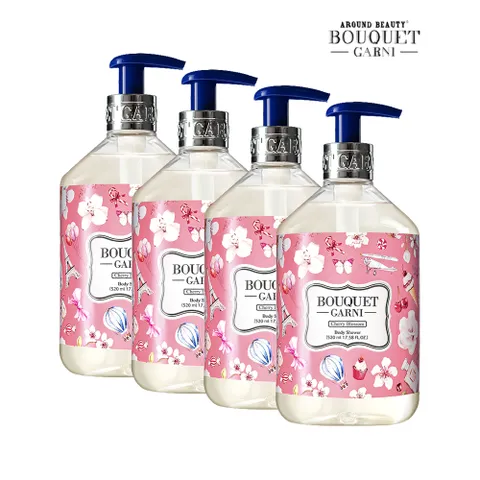 딥 퍼퓸 바디워시 체리블라썸향 520ml x4개