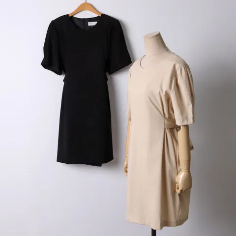 빅사이즈 205 레쉬반팔미디원피스 DDLI621